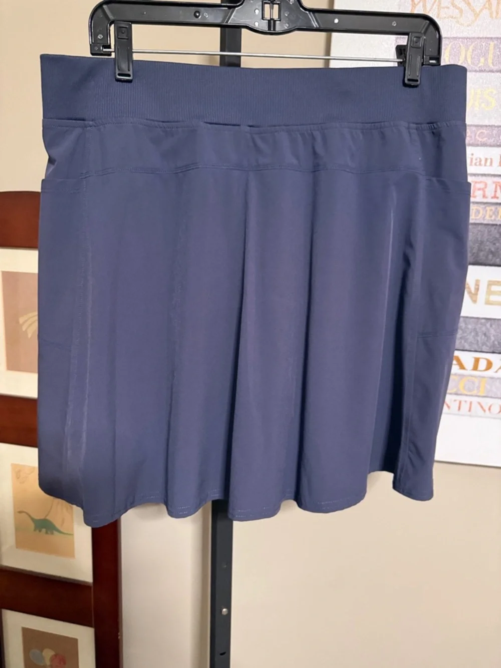 32 Degrees Navy Blue Women’s Active Skort - Picture 2 of 4